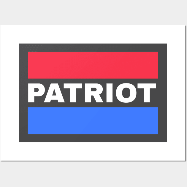 Patriot Wall Art by Retro Patriot